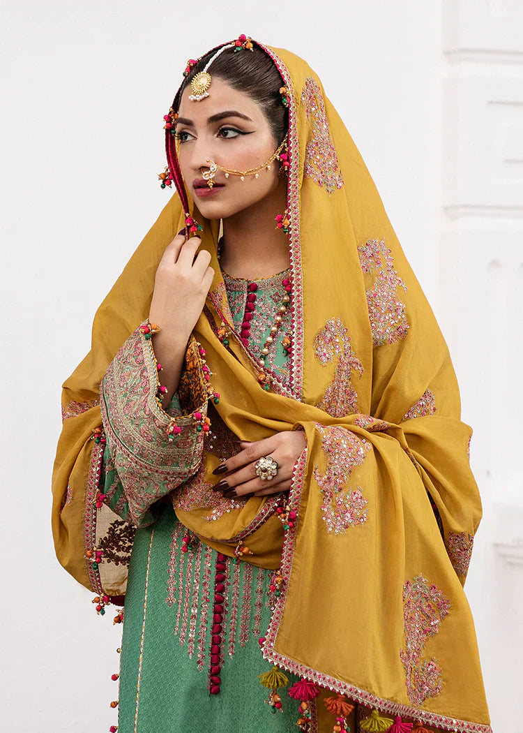 Hussain Rehar | Roshan Luxury Lawn | Badar - by - Libasekhas UK - Registered Vendor of : Hussain Rehar - 100% Original Designer Dresss
