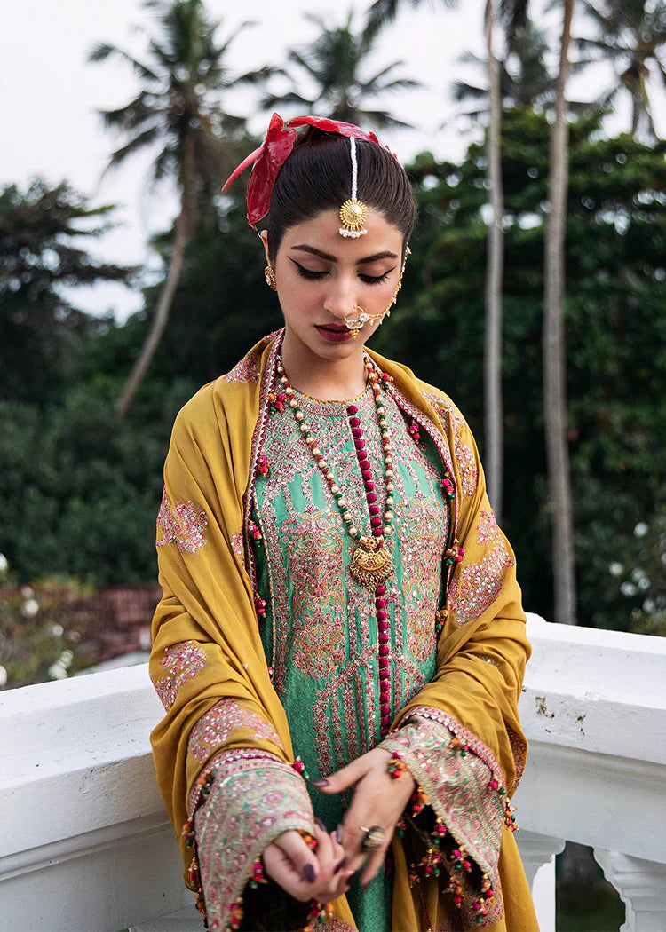 Hussain Rehar | Roshan Luxury Lawn | Badar - by - Libasekhas UK - Registered Vendor of : Hussain Rehar - 100% Original Designer Dresss