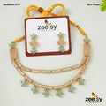 Party Wear Necklace-0707 - by - Libasekhas UK - Registered Vendor of : Zeesy - 100% Original Designer Dresss