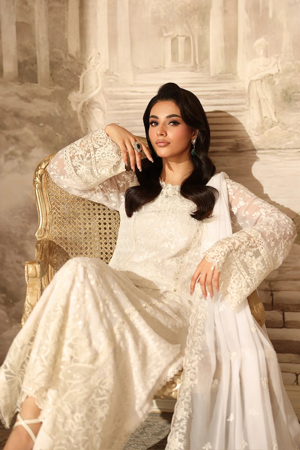 Azure | Ensembles | Pearl Whisper - by Libasekhas UK - Registered Vendor of : Azure - 100% Original Designer Dress