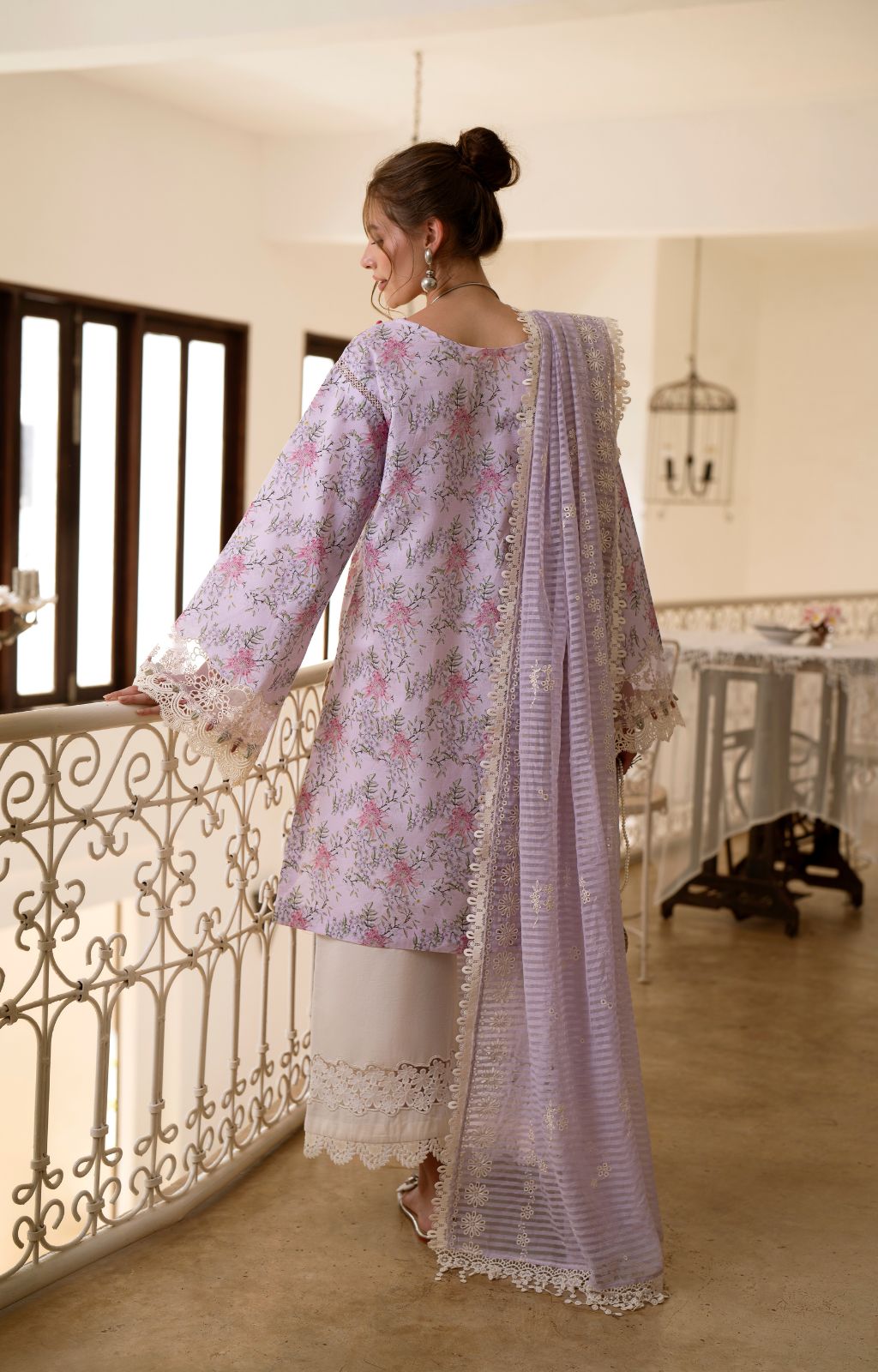 AJR Couture | Printakari Lawn 25 | Pearl - by - Libasekhas UK - Registered Vendor of : AJR Couture - 100% Original Designer Dresss