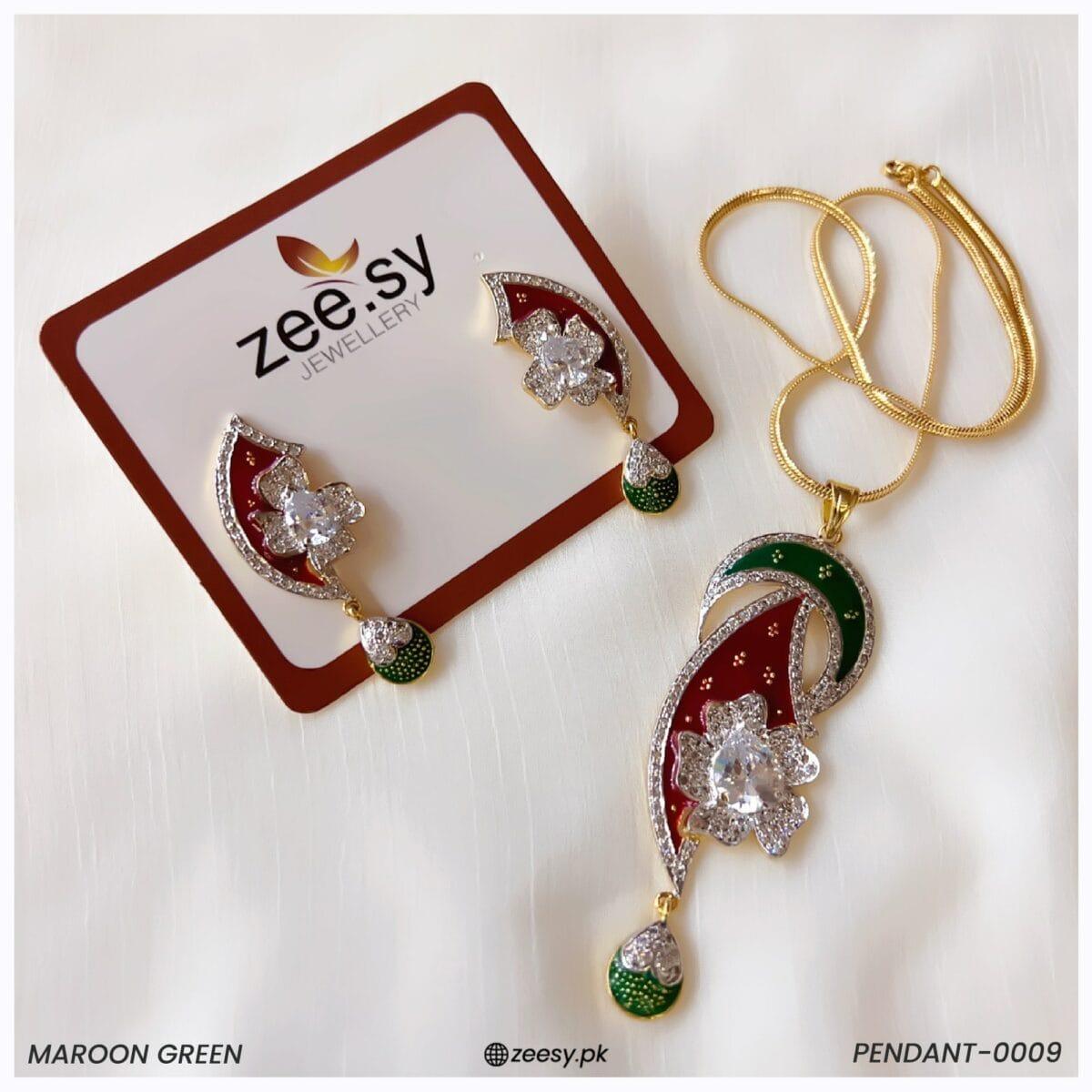 Pendant-0009 - by - Libasekhas UK - Registered Vendor of : Zeesy - 100% Original Designer Dresss