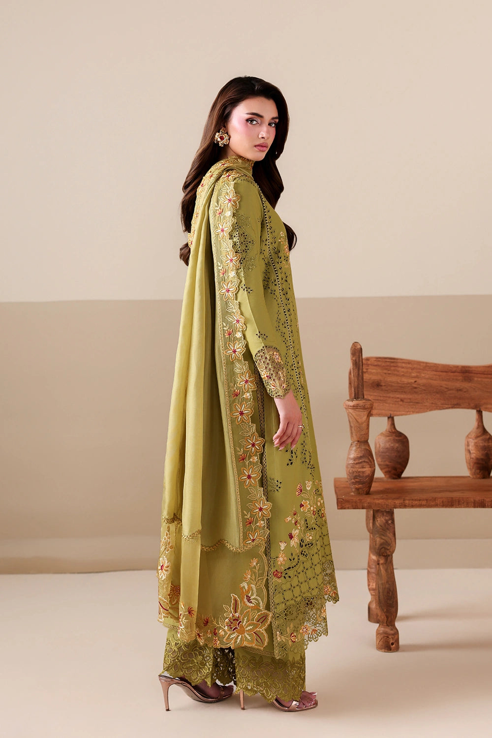 Azure | Luxury Lawn 26 | Petal Muse - by Libasekhas UK - Registered Vendor of : Azure - 100% Original Designer Dress