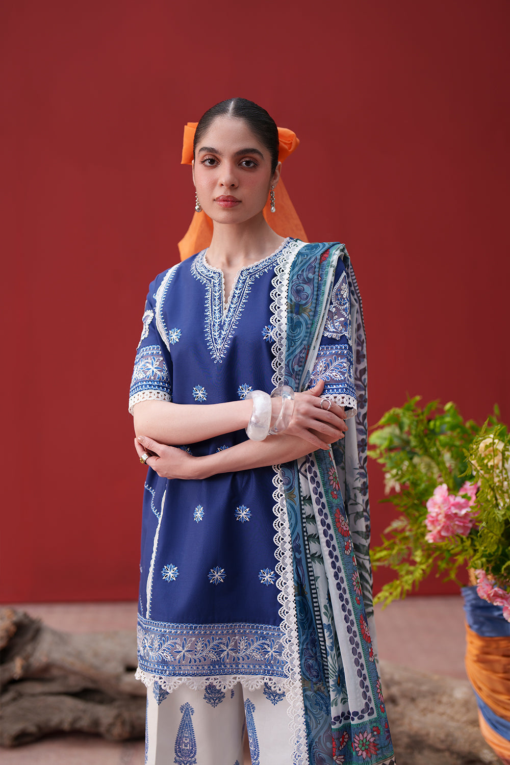 Saira Rizwan | Laanem SS 26 | ZOYA-A-SRL26-04 - by Libasekhas UK - Registered Vendor of : Saira Rizwan - 100% Original Designer Dress