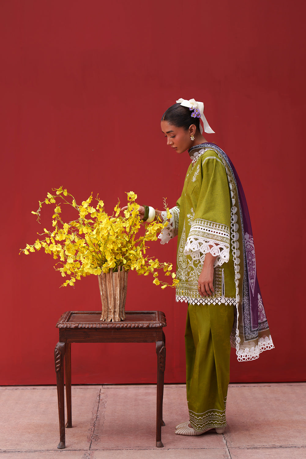 Saira Rizwan | Laanem SS 26 | NERAYA-A-SRL26-07 - by Libasekhas UK - Registered Vendor of : Saira Rizwan - 100% Original Designer Dress
