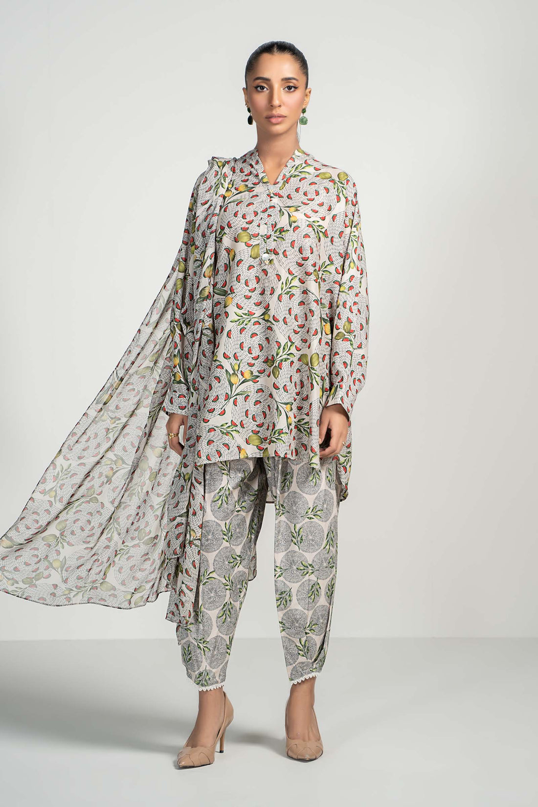 Maira B | Ready to Wear | PS-PF24-02 - by - Libasekhas UK - Registered Vendor of : Maria B - 100% Original Designer Dresss