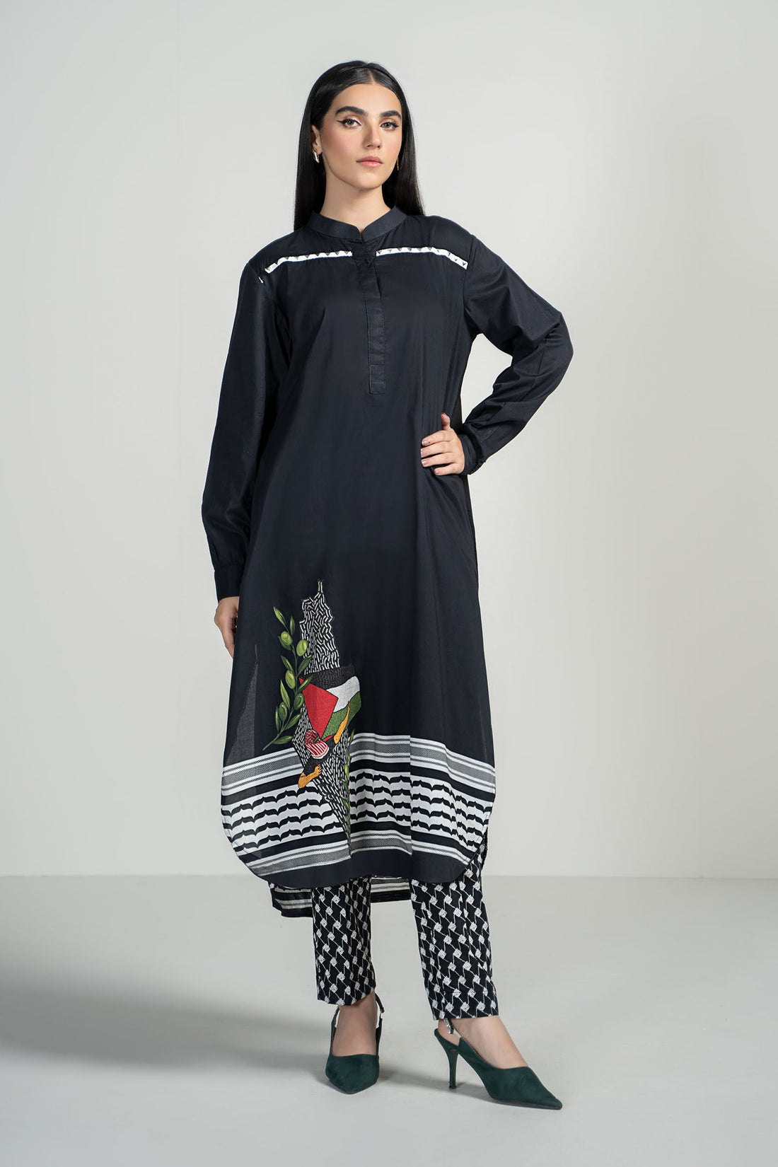 Maira B | Ready to Wear | PS-PF24-04 - by - Libasekhas UK - Registered Vendor of : Maria B - 100% Original Designer Dresss