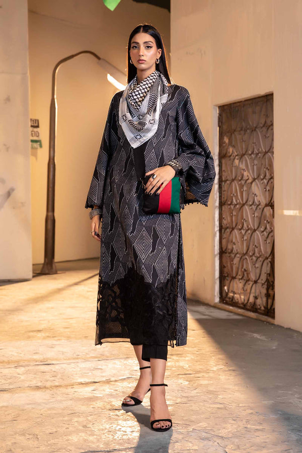 Maira B | Ready to Wear | PS-PF24-08 - by - Libasekhas UK - Registered Vendor of : Maria B - 100% Original Designer Dresss