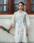 Roheenaz | Whispered Florals | Pale Peony - by Libasekhas UK - Registered Vendor of : Roheenaz - 100% Original Designer Dress