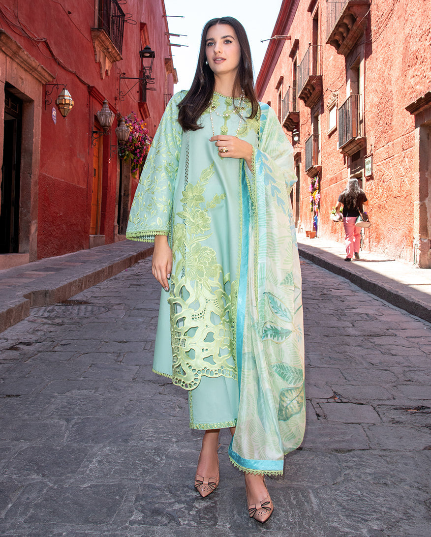 Mushq | Odyssey Lawn 26 | Paloma - by Libasekhas UK - Registered Vendor of : Mushq - 100% Original Designer Dress