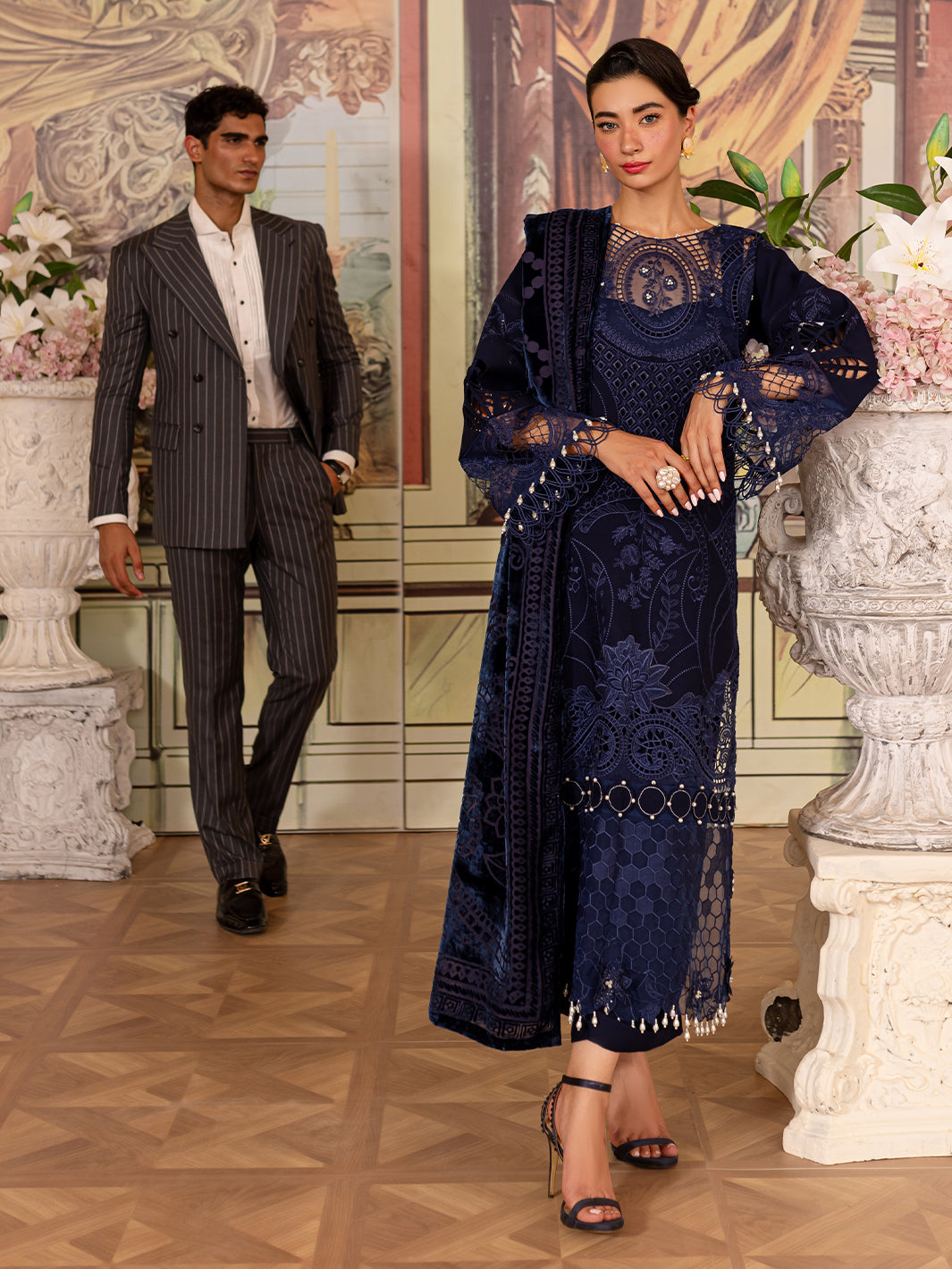 Parishay | Panache Winter | PN-02 - by - Libasekhas UK - Registered Vendor of : Parishay - 100% Original Designer Dresss