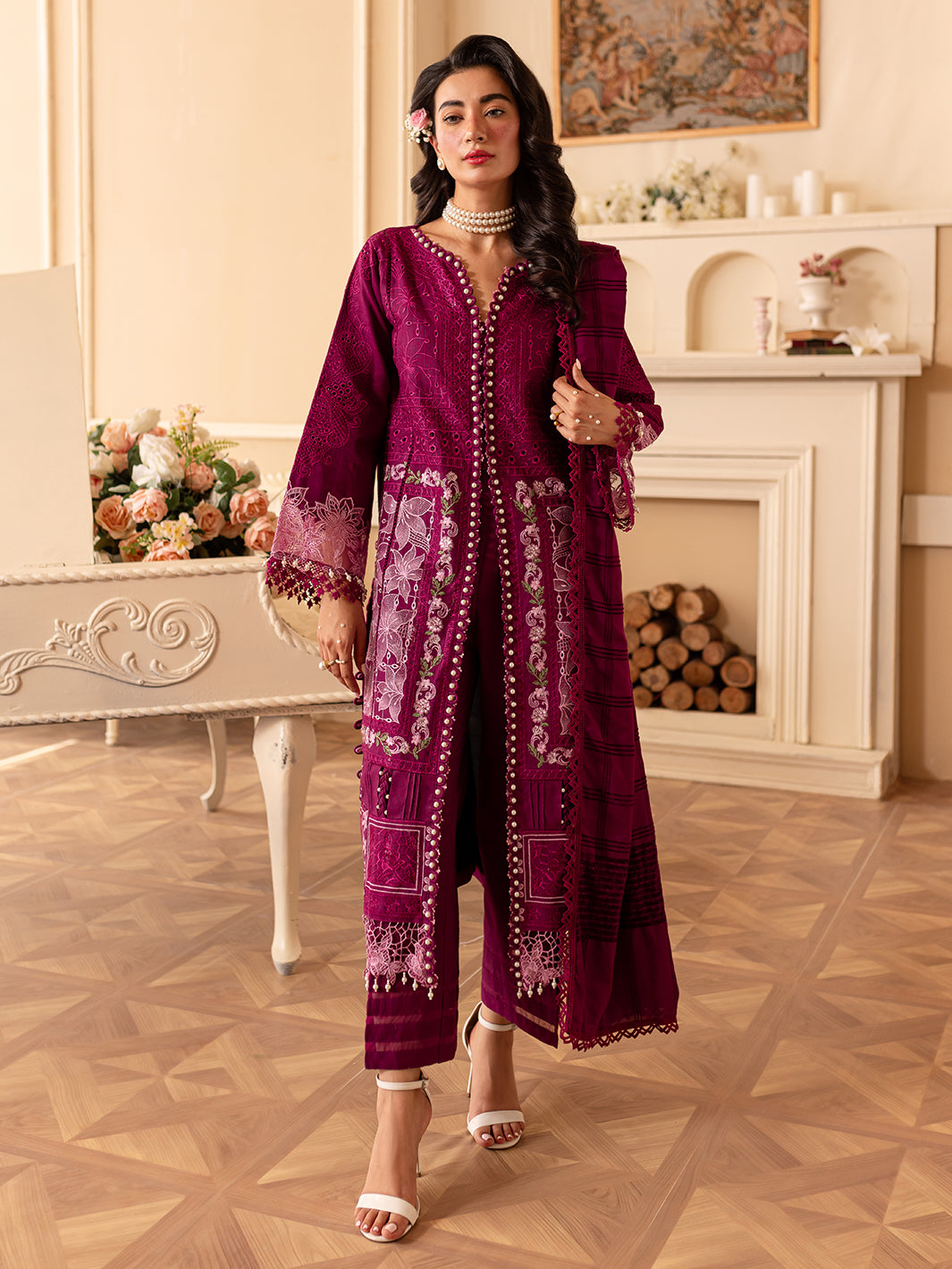 Parishay | Panache Winter | PN-07 - by - Libasekhas UK - Registered Vendor of : Parishay - 100% Original Designer Dresss