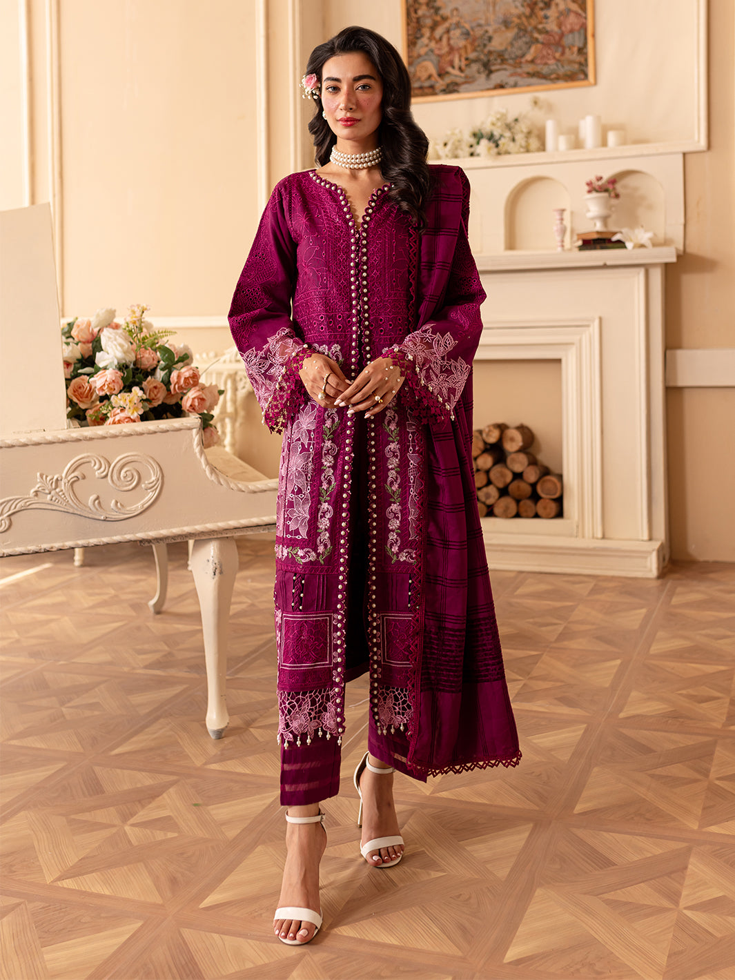 Parishay | Panache Winter | PN-07 - by - Libasekhas UK - Registered Vendor of : Parishay - 100% Original Designer Dresss