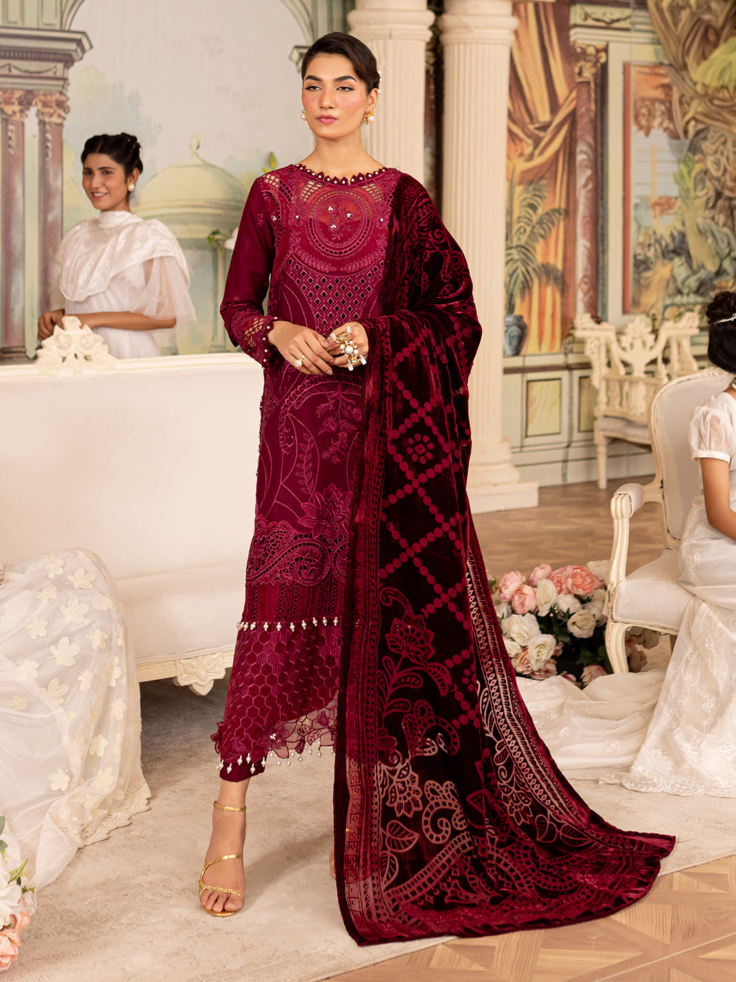 Parishay | Panache Winter | PN-01 - by - Libasekhas UK - Registered Vendor of : Parishay - 100% Original Designer Dresss
