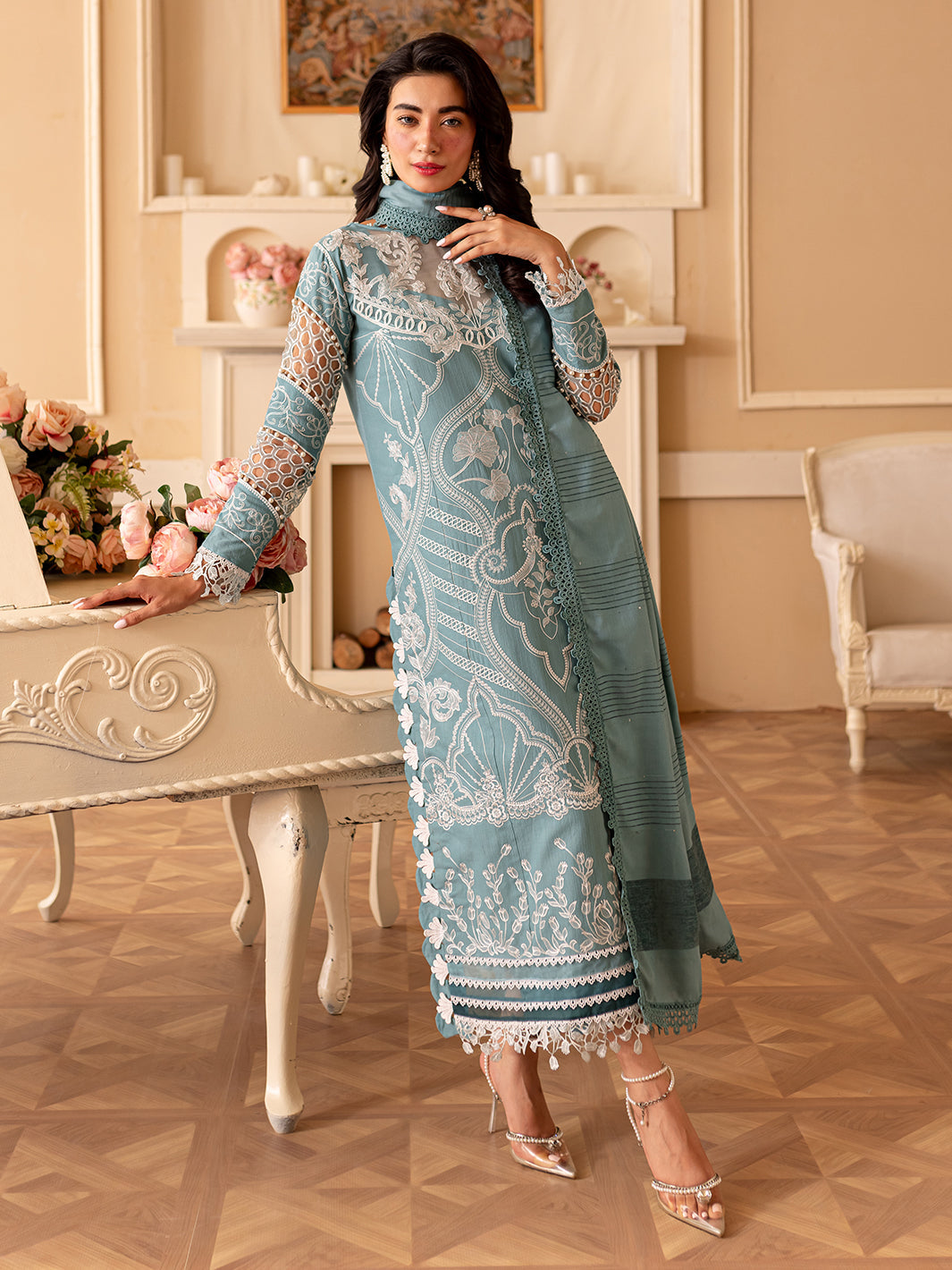 Parishay | Panache Winter | PN-10 - by - Libasekhas UK - Registered Vendor of : Parishay - 100% Original Designer Dresss