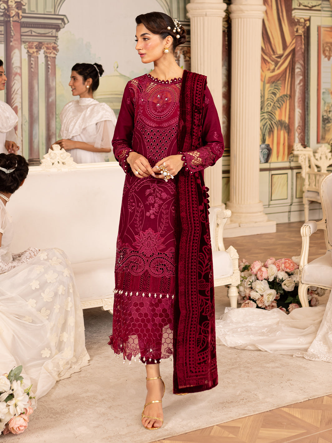 Parishay | Panache Winter | PN-01 - by - Libasekhas UK - Registered Vendor of : Parishay - 100% Original Designer Dresss