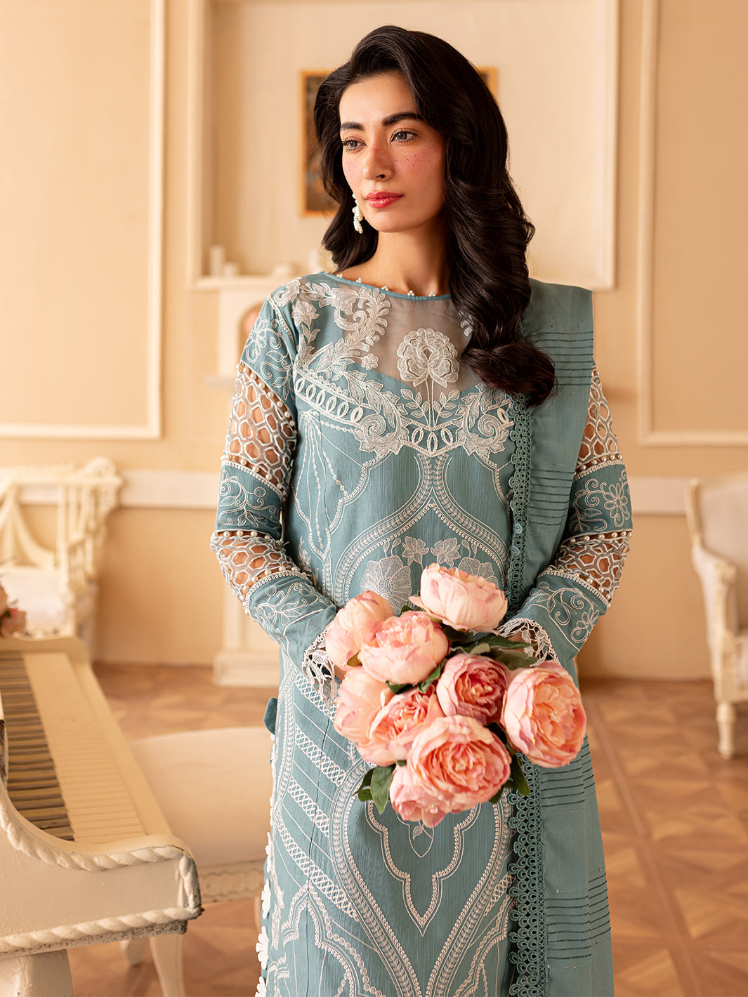 Parishay | Panache Winter | PN-10 - by - Libasekhas UK - Registered Vendor of : Parishay - 100% Original Designer Dresss