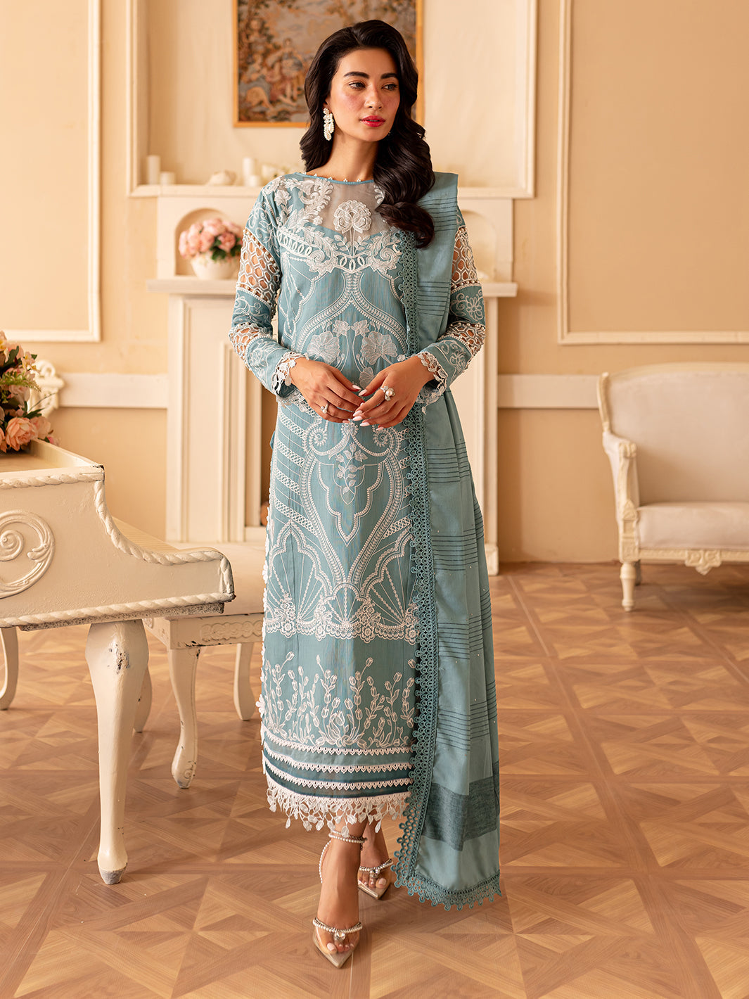 Parishay | Panache Winter | PN-10 - by - Libasekhas UK - Registered Vendor of : Parishay - 100% Original Designer Dresss
