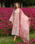 Mushq | The Secret Garden Lawn | Peach Blossom - by Libasekhas UK - Registered Vendor of : Mushq - 100% Original Designer Dress