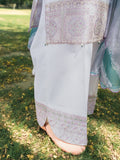 Hemstitch | The Garden Lawn | Pearl Petal - by Libasekhas UK - Registered Vendor of : Hemstitch - 100% Original Designer Dress