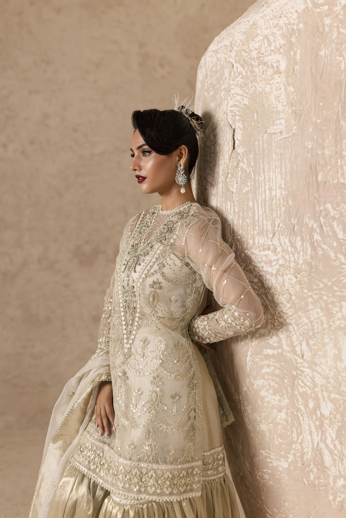 Imran Ramzan | ChÃ¨rie | Pearl Reverie - by - Libasekhas UK - Registered Vendor of : Imran Ramzan - 100% Original Designer Dresss