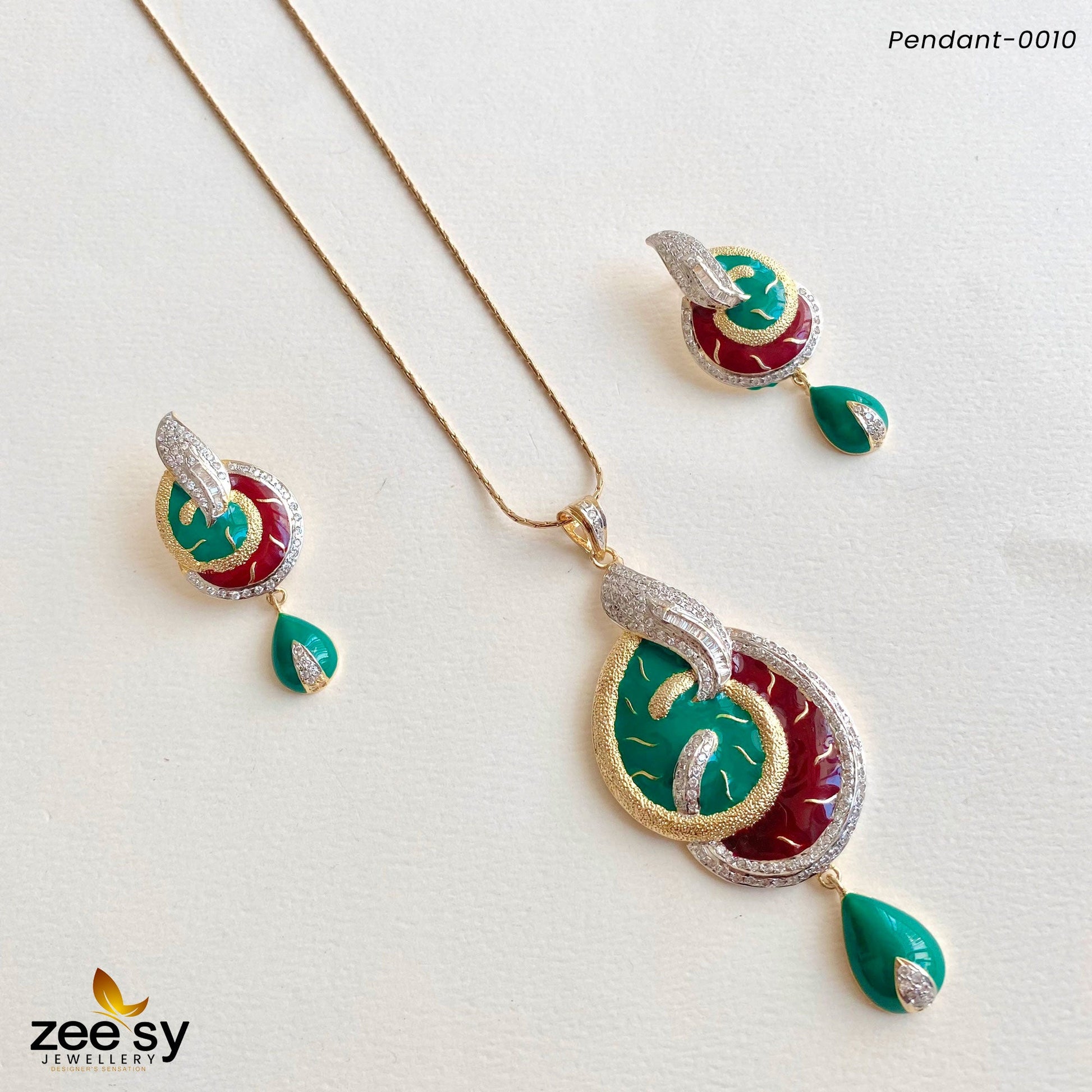 Pendant-0010 - by - Libasekhas UK - Registered Vendor of : Zeesy - 100% Original Designer Dresss