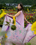 Mushq | The Secret Garden Lawn | Peony Glow - by Libasekhas UK - Registered Vendor of : Mushq - 100% Original Designer Dress