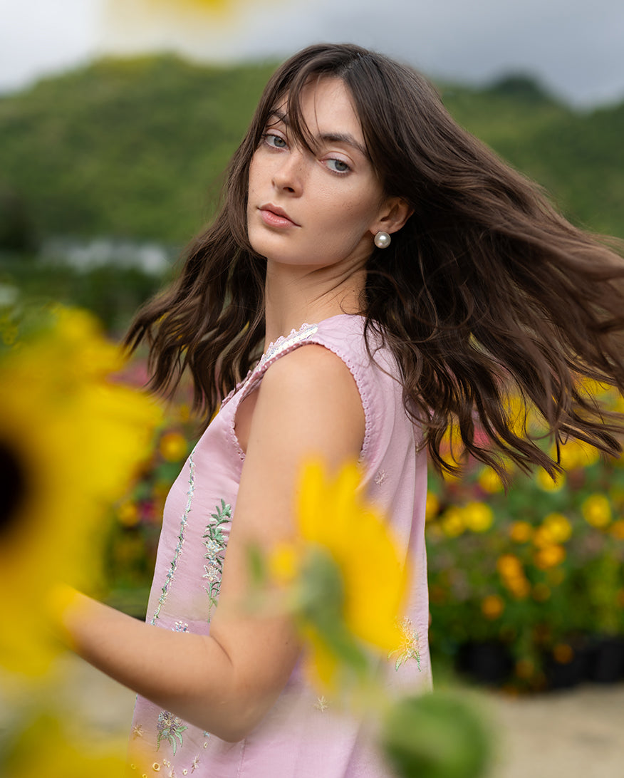 Mushq | Hemline the Secret Garden | Peony Glow - by Libasekhas UK - Registered Vendor of : Mushq - 100% Original Designer Dress