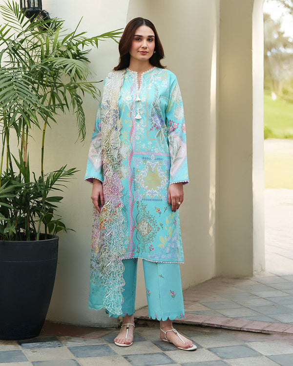 Roheenaz | Whispered Florals | Petal Hush - by Libasekhas UK - Registered Vendor of : Roheenaz - 100% Original Designer Dress