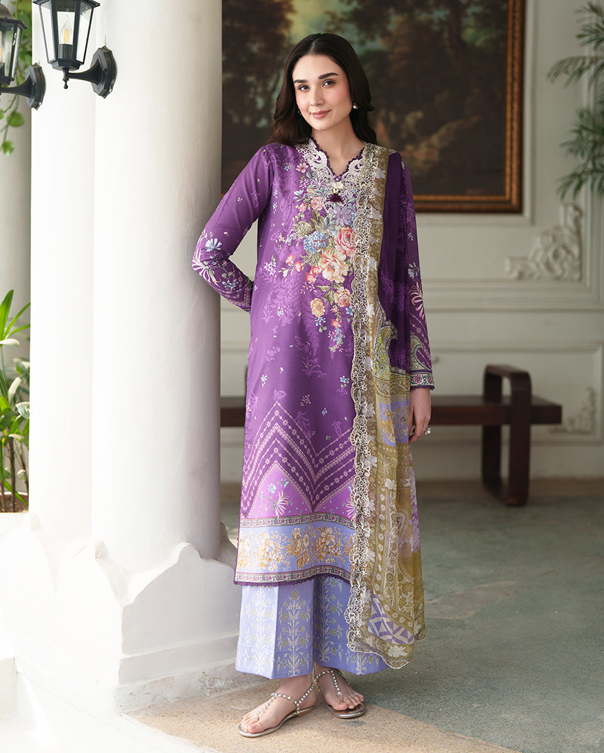 Roheenaz | Whispered Florals | Petal Lullaby - by Libasekhas UK - Registered Vendor of : Roheenaz - 100% Original Designer Dress