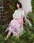 Mushq | Solace Ombre Chikankari | Petal Pull - by Libasekhas - Registered Vendor of : Mushq - 100% Original Designer Dress