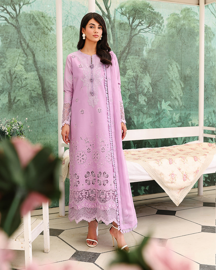 Roheenaz | Veil of Summer Chikankari | Petal Royale - by Libasekhas UK - Registered Vendor of : Roheenaz - 100% Original Designer Dress