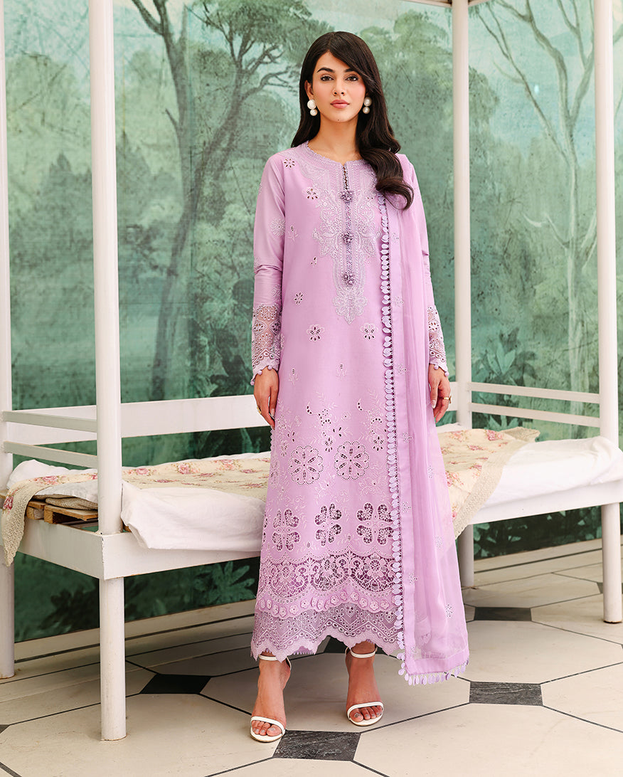 Roheenaz | Veil of Summer Chikankari | Petal Royale - by Libasekhas UK - Registered Vendor of : Roheenaz - 100% Original Designer Dress