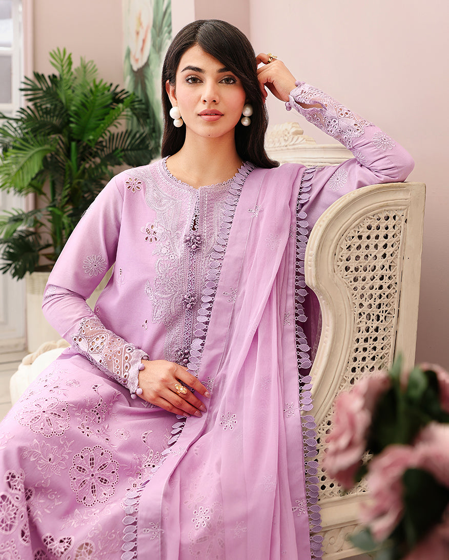 Roheenaz | Veil of Summer Chikankari | Petal Royale - by Libasekhas UK - Registered Vendor of : Roheenaz - 100% Original Designer Dress