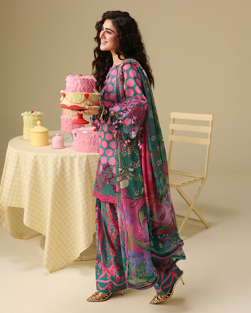 Mushq | Soleil Prints | Petal Sonata - by Libasekhas UK - Registered Vendor of : Mushq - 100% Original Designer Dress