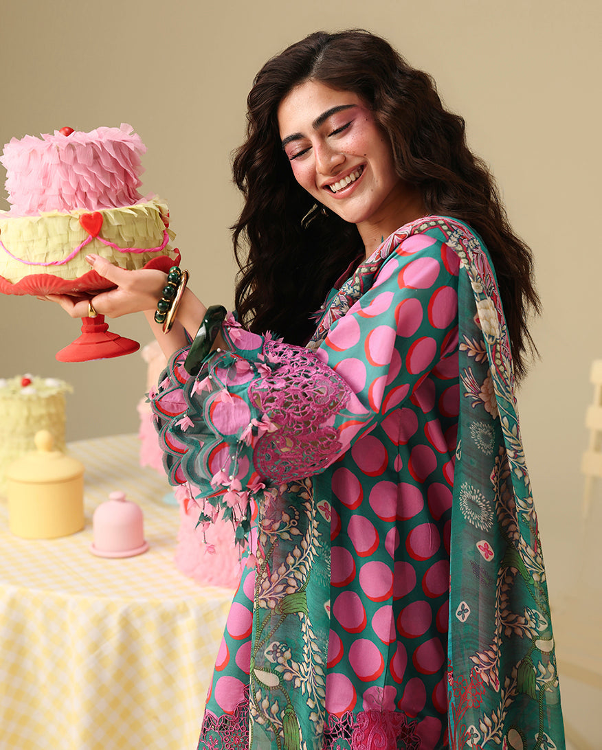 Mushq | Soleil Prints | Petal Sonata - by Libasekhas UK - Registered Vendor of : Mushq - 100% Original Designer Dress