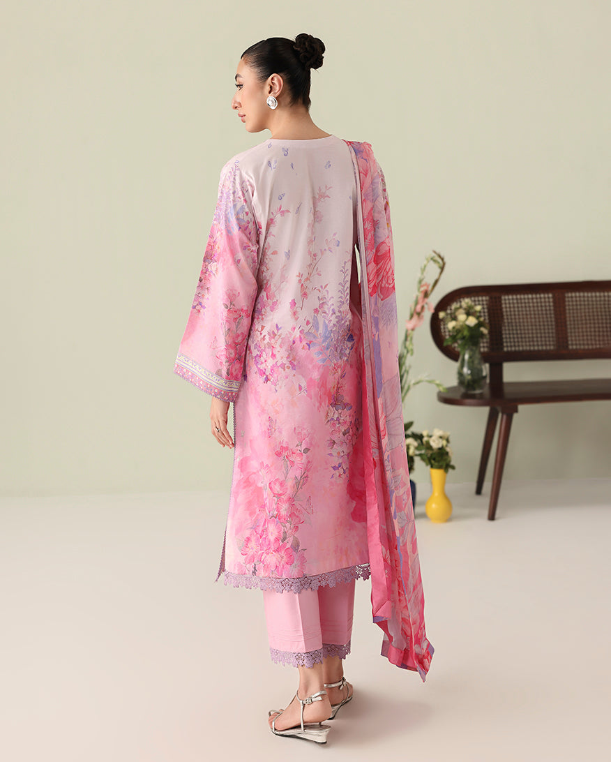 Roheenaz | Rosette Lawn | Petal Whispers - by Libasekhas UK - Registered Vendor of : Roheenaz - 100% Original Designer Dress