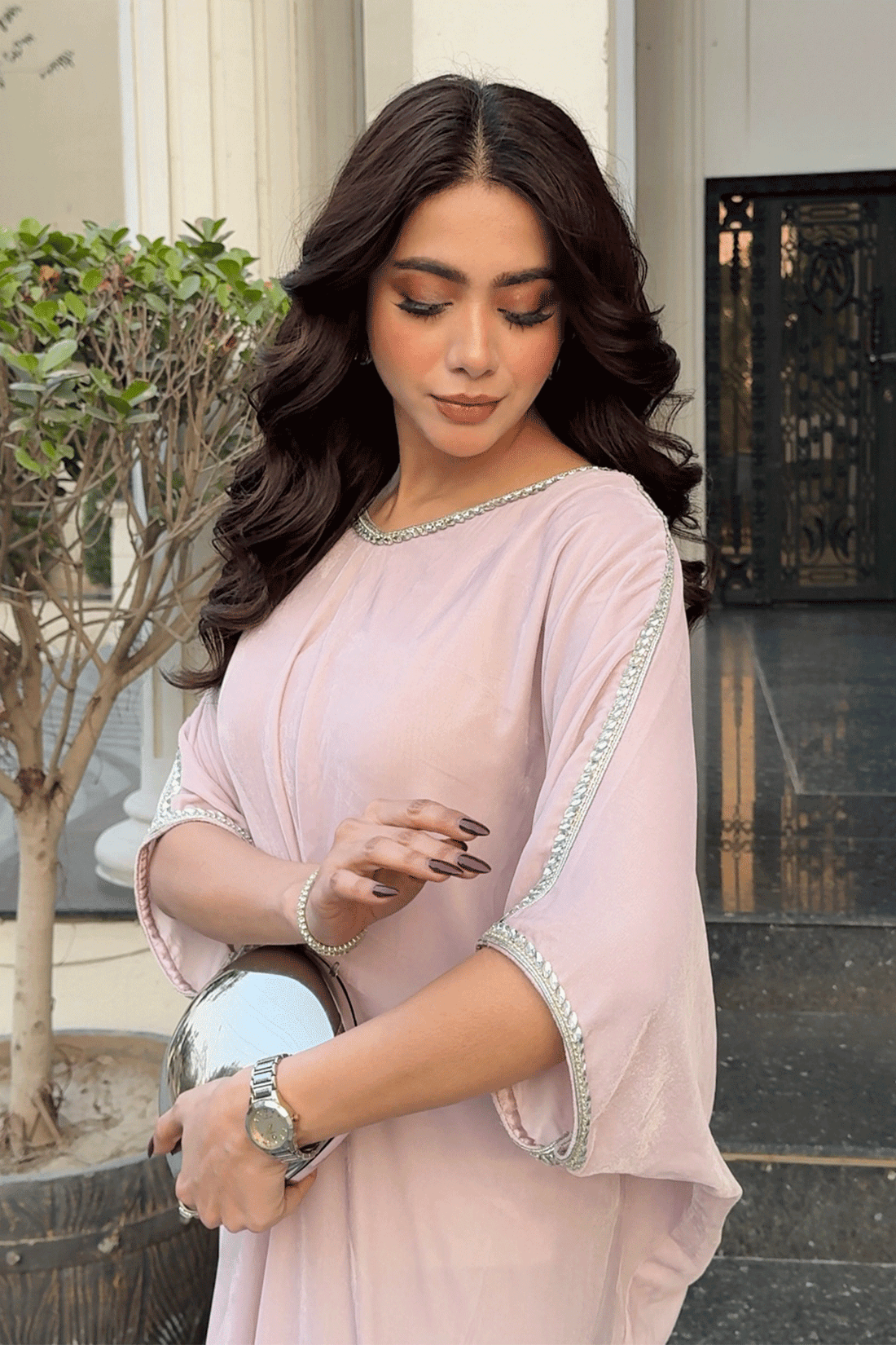 Erum Khan | Velvet Edit | Petal - by Libasekhas UK - Registered Vendor of : Erum Khan - 100% Original Designer Dress