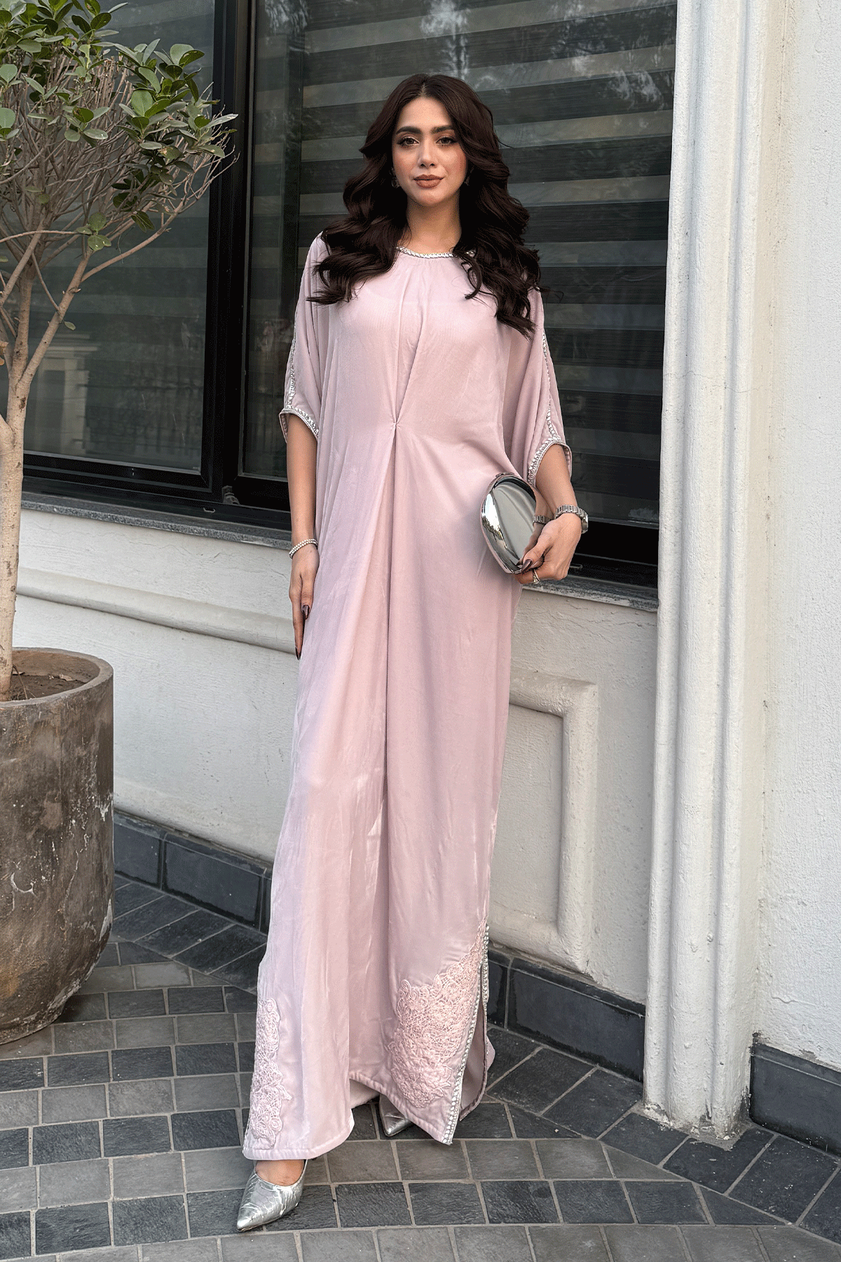Erum Khan | Velvet Edit | Petal - by Libasekhas UK - Registered Vendor of : Erum Khan - 100% Original Designer Dress