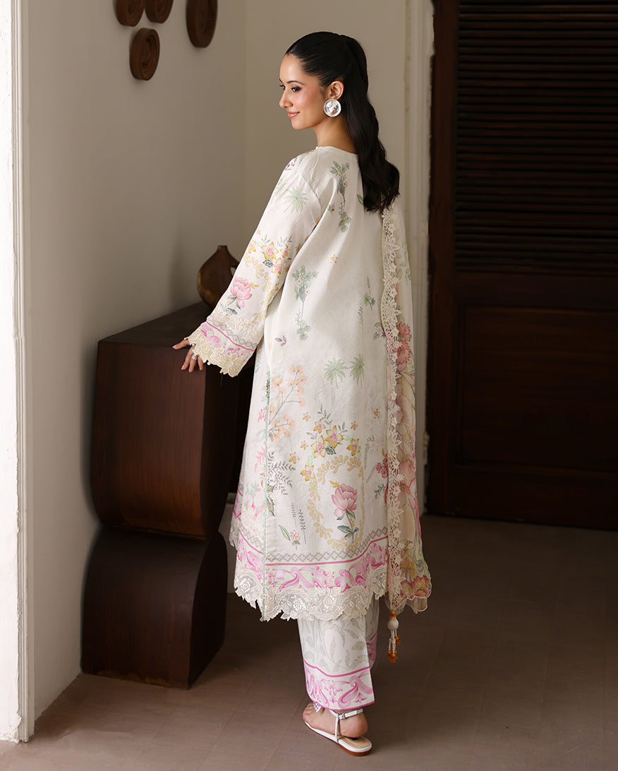 Roheenaz | Sunlit Tales Printed Embroidered Edit | Petalbeam - by Libasekhas - Registered Vendor of : Roheenaz - 100% Original Designer Dress