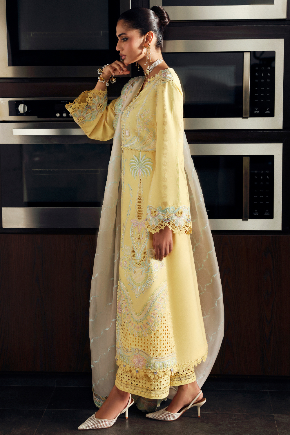 Soraya | Noa Summer Pret '26 |Peatline - Luxury Dress - available at Libasekhas in UK and USA.