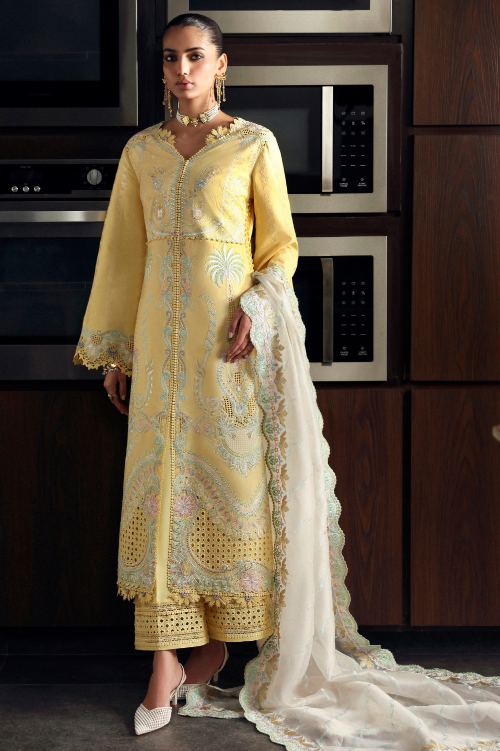 Soraya | Noa Summer Pret '26 |Peatline - Luxury Dress - available at Libasekhas in UK and USA.