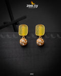 Petite Gems Earrings - by - Libasekhas UK - Registered Vendor of : Zeesy - 100% Original Designer Dresss