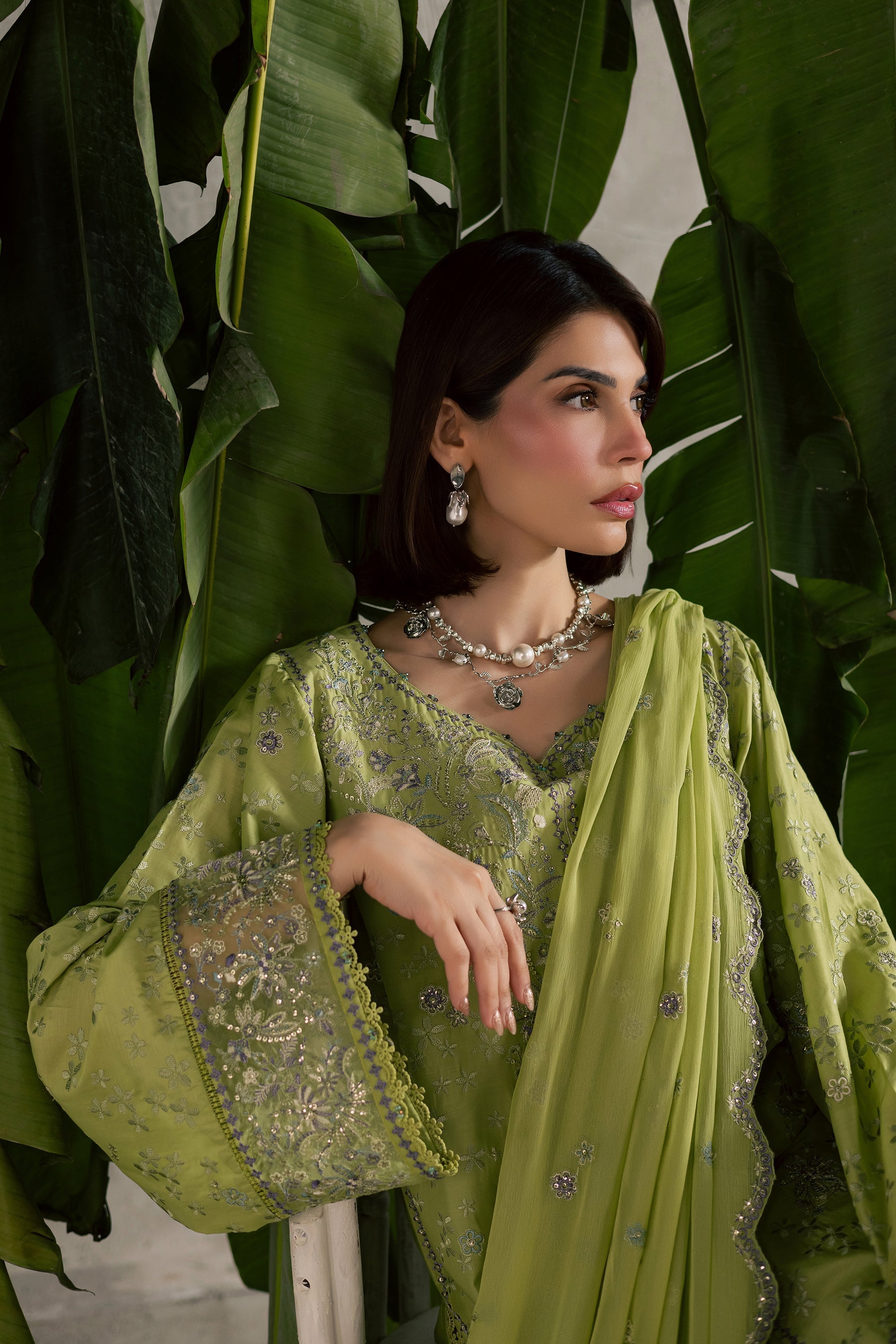 Batik | Festive Eid 26 | Pistachia - by Libasekhas - Registered Vendor of : Batik - 100% Original Designer Dress