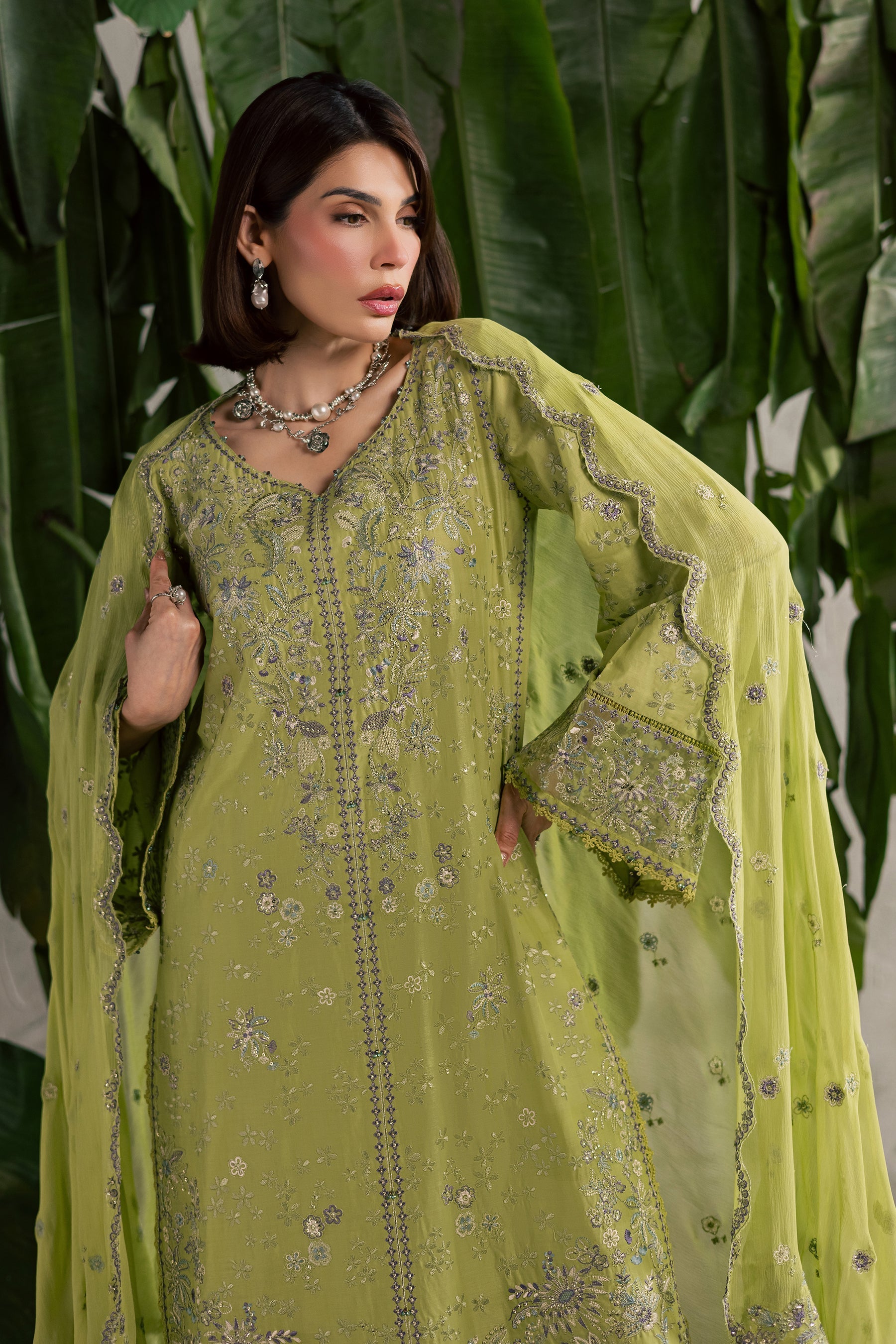 Batik | Festive Eid 26 | Pistachia - by Libasekhas - Registered Vendor of : Batik - 100% Original Designer Dress