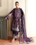 Roheenaz | Eclat Garden Printed Lawn | Poppy bloom - by Libasekhas UK - Registered Vendor of : Roheenaz - 100% Original Designer Dress