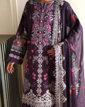 Roheenaz | Eclat Garden Printed Lawn | Poppy bloom - by Libasekhas UK - Registered Vendor of : Roheenaz - 100% Original Designer Dress