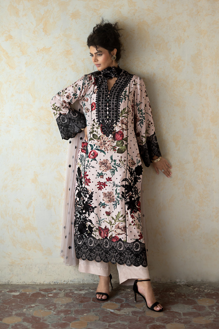 Zainab Chottani | Summer Edition 26 | Powder Serene - by Libasekhas UK - Registered Vendor of : Zainab Chottani - 100% Original Designer Dress