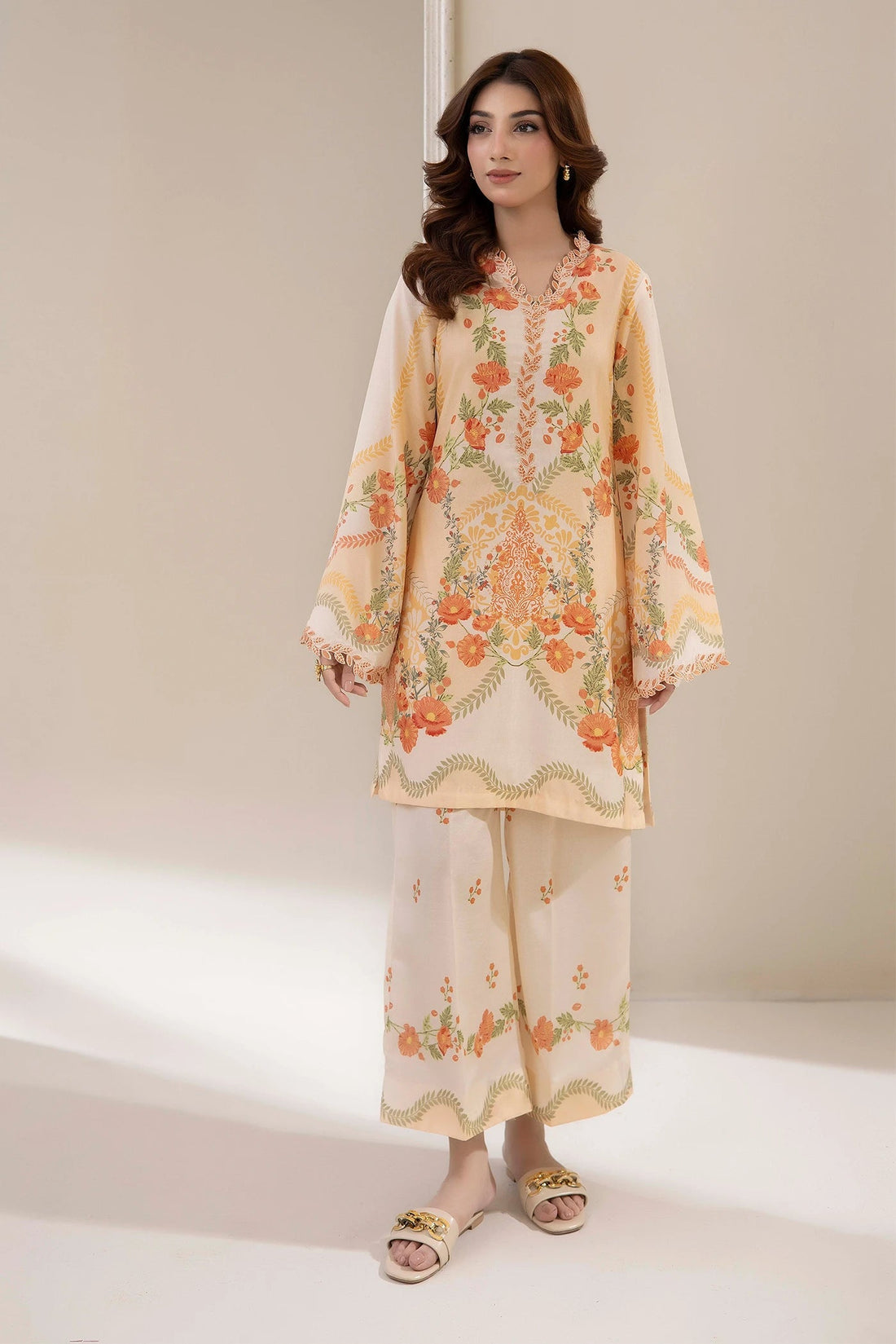 Adans Libas | Embrodiered Co Ord Sets | 4202 - by Libasekhas UK - Registered Vendor of : Adans Libas - 100% Original Designer Dress