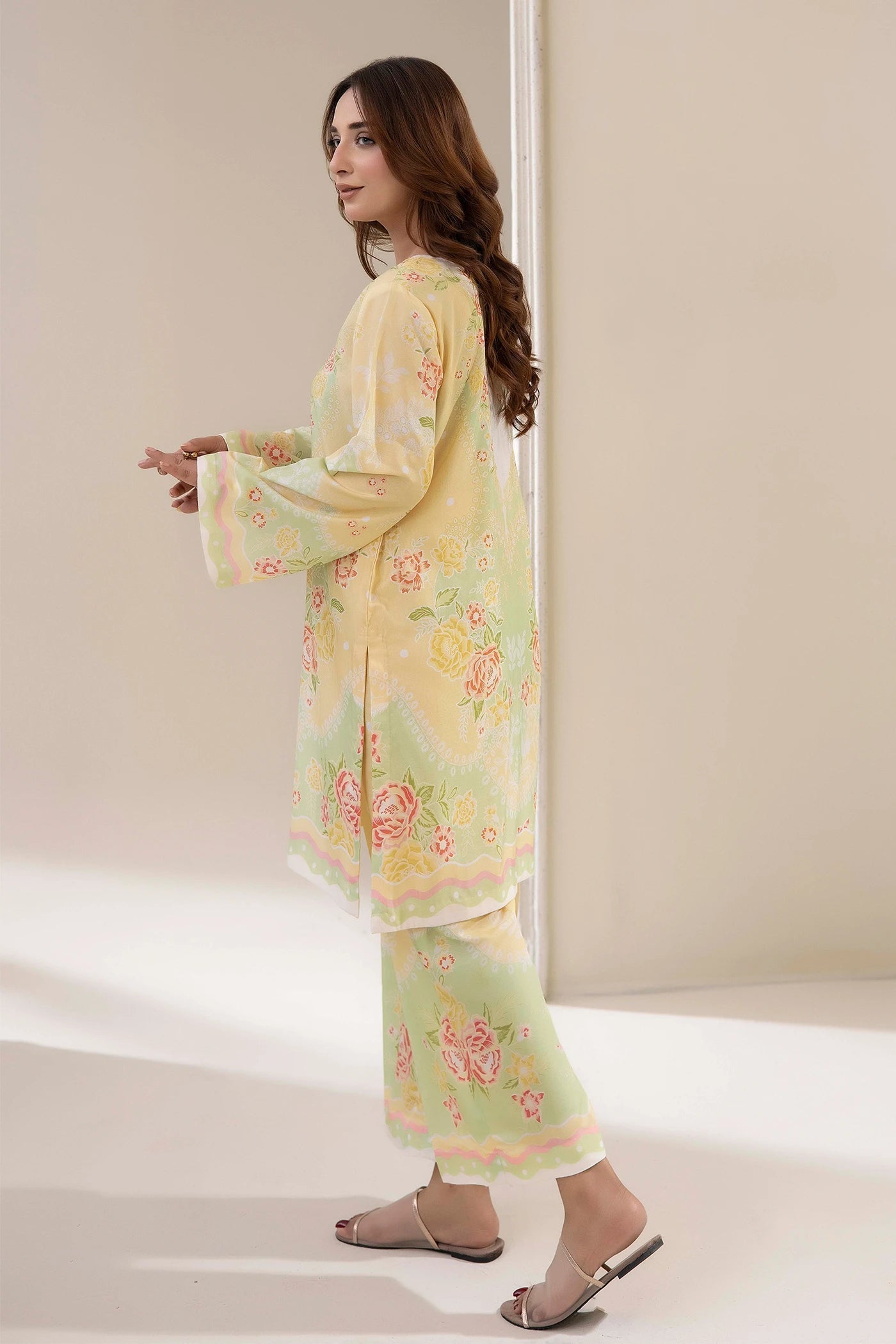 Adans Libas | Embrodiered Co Ord Sets | 4203 - by Libasekhas UK - Registered Vendor of : Adans Libas - 100% Original Designer Dress